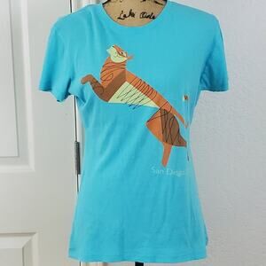 San Diego Zoo tee sz L